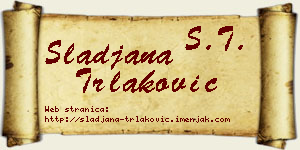 Slađana Trlaković vizit kartica